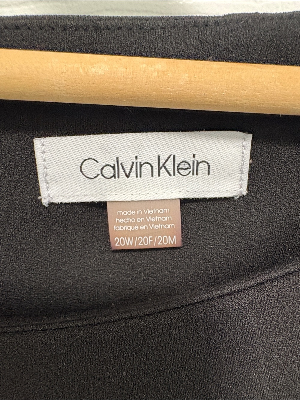 Calvin Klein Black Tiered Ruffle Sleeve Shift Dress - Picture 2 of 4